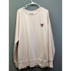 Stanley Sweatshirt Womens XXL Pink Quencher Cup Embroidered Organic Cotton